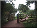 Towpath for the Grand Western Canal