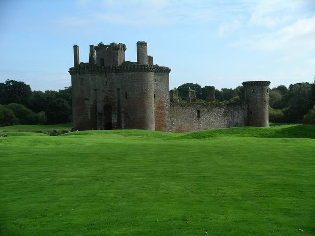 Caerlaverock Castle.