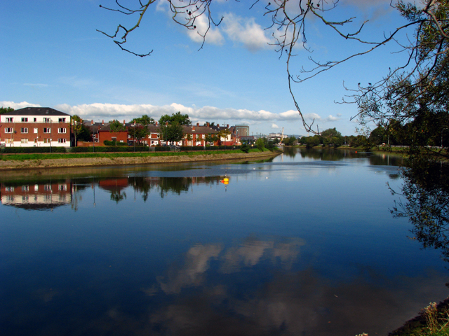 The River Lagan at Ormeau Embankment