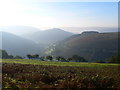 Looking south from the Horseshoe Pass