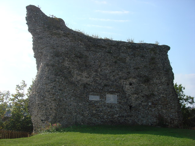 Remains of Clare castle keep