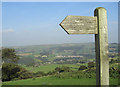 Signpost to Stake Lane