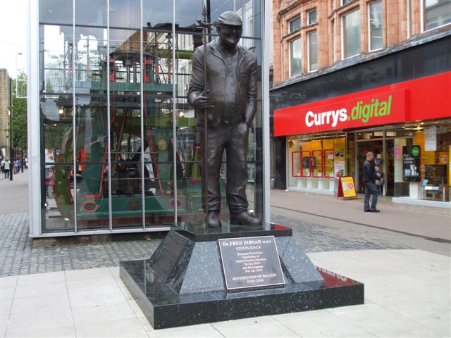 Statue of Fred Dibnah, Bolton © Kenneth Allen cc-by-sa/2.0 :: Geograph ...