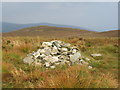 NS2886 : Tom na h-Airidh summit cairn (looking ENE) by Lairich Rig
