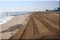 Replenished beach at South Felixstowe