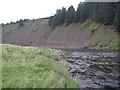 Ettrick Water - river bank erosion