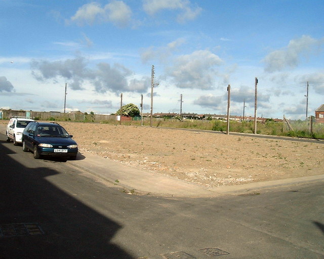 Waste Ground Where School Street Stood