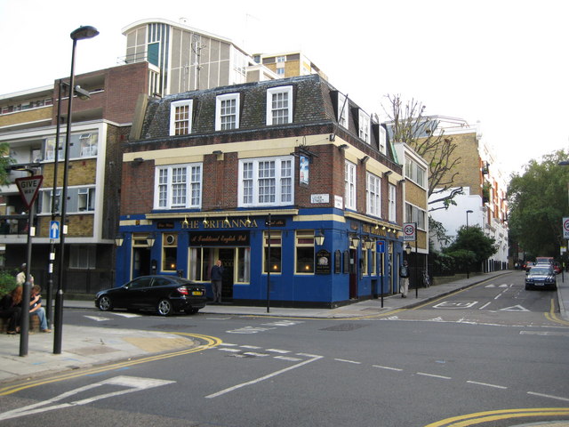 Shoreditch: The Britannia Public House © Nigel Cox Cc-by-sa 2.0 