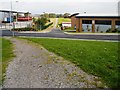 Footpath through the business park