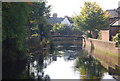 Footbridge over the Great Stour, Canterbury