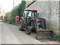 Uploders: phone box and tractor