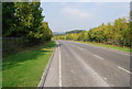 Looking NE along the road up from Milton Manor roundabout.