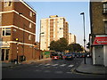 TQ3383 : Hoxton: Stanway & Geffrye Courts, Falkirk Street, N1 by Nigel Cox