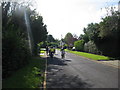 Cyclists along Herington Grove