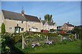 Former council houses, Vernham Dean