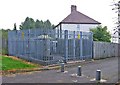 Electricity sub-station near to Foster Place Wollaston