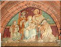 St Mary, Lansdowne Road, London N17 - Wall painting