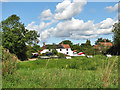 Houses set back from Aylsham Road