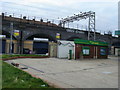 Car wash by the railway arches