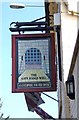 The Gate Hangs Well pub sign, 1 High Park Avenue, Wollaston