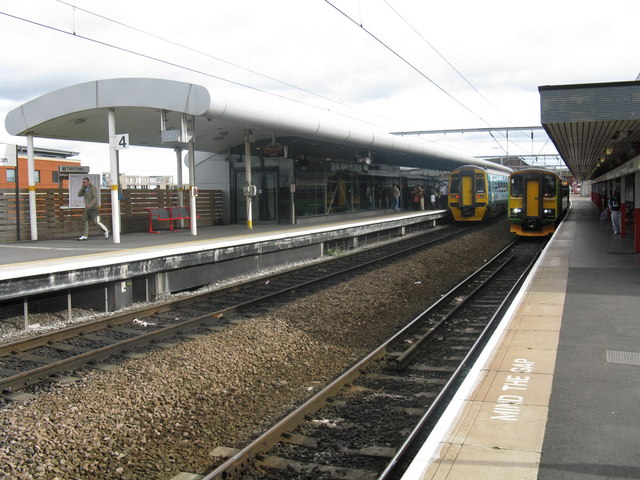 Wolverhampton Train Station Map Wolverhampton Station - Platforms 3 & 4 © Peter Whatley :: Geograph Britain  And Ireland