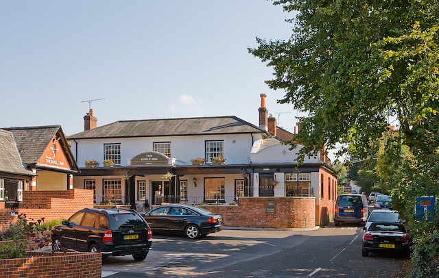 Bugle Inn And Park Lane, Twyford © Peter Facey Cc-by-sa/2.0 :: Geograph ...