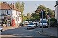 Hazeley Road meets the High Street, Twyford