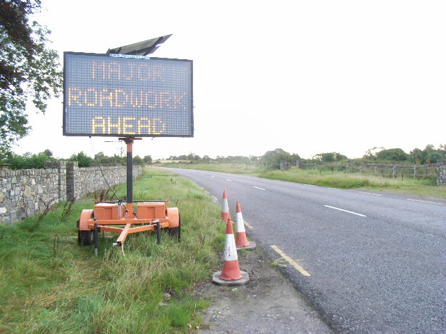 Warning Sign at Dunganny, Co. Meath