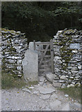 NY3406 : Gate in wall on Loughrigg Terrace by Tom Richardson