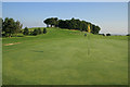 The 13th green at Hawick Golf Course