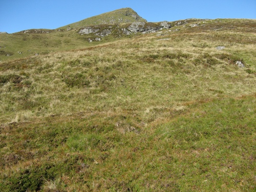 The lower slopes of Creag na Callich
