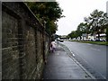 Uxbridge Road, looking west towards the Iron Bridge, Southall.