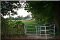 Kissing gate by the rec