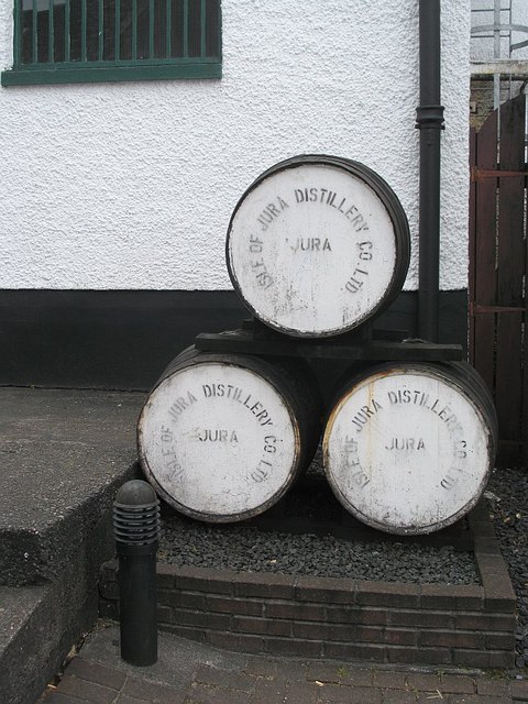 Display, Isle of Jura Distillery