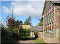 Bales on their way to the barn