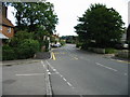 View along the Canterbury Road towards Hythe