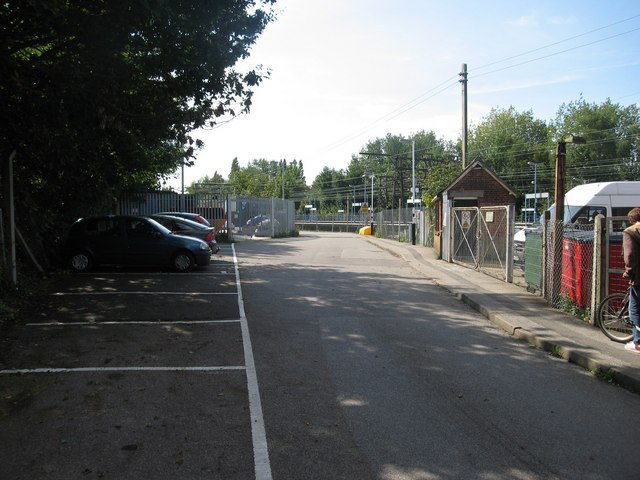 Road to Shenfield Railway car-park