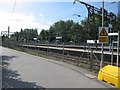 Shenfield Railway Station from car park road