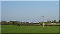 SH3383 : Farmland north-east of Stryd-y-Facsen by Eric Jones