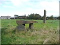 Cromlech and standing stone, Greetland