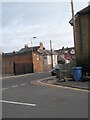 Looking from Foden Road into Halimote Road