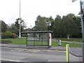 Bus shelter in the High Street