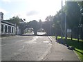 Railway arches over Cartsburn Street