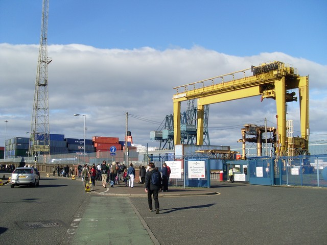 Greenock container terminal