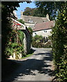 2008 : Looking up Tutton Hill, Colerne