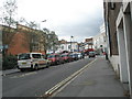 Looking southwards along Court Road