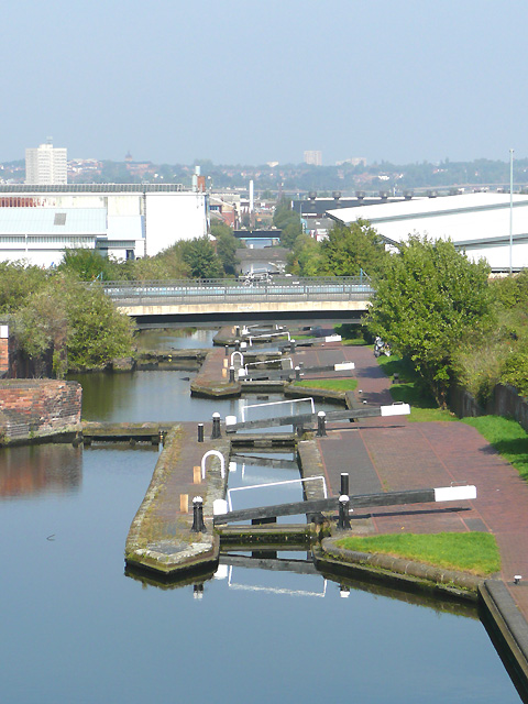 The Aston Flight, Birmingham and Fazeley Canal