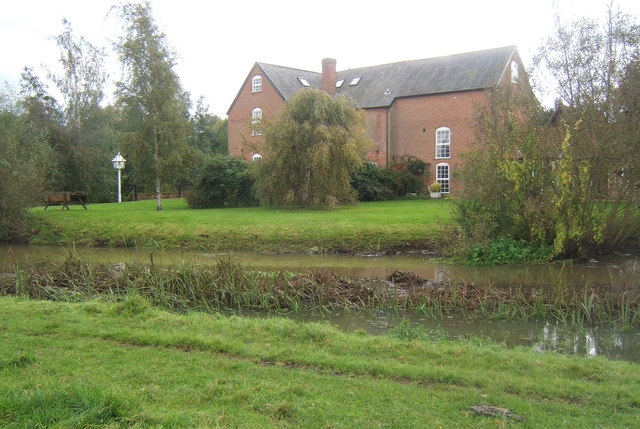 Across the river to Badley Mill