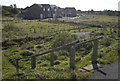 Access path to new housing estate,near Knott End