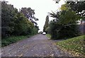 Disused A422 looking west